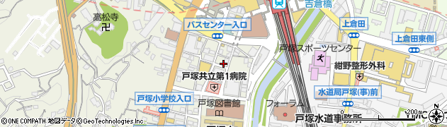 イタリアントマトカフェジュニア戸塚駅西口店周辺の地図