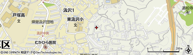 神奈川県横浜市戸塚区戸塚町4495-25周辺の地図