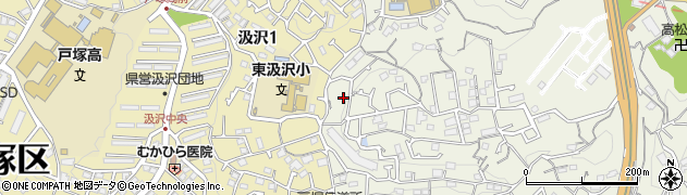 神奈川県横浜市戸塚区戸塚町4495-15周辺の地図
