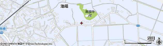神奈川県伊勢原市池端705周辺の地図