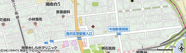 神奈川県藤沢市湘南台6丁目4-5周辺の地図