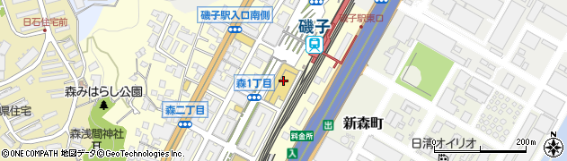 １００円ショップキャンドゥ　ピーコックストア磯子店周辺の地図