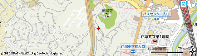 神奈川県横浜市戸塚区戸塚町4638周辺の地図