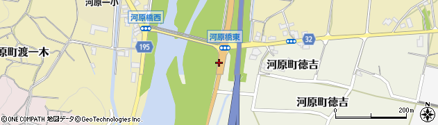 河原橋周辺の地図