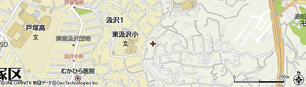 神奈川県横浜市戸塚区戸塚町4495-13周辺の地図
