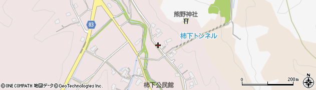 岐阜県可児市柿下80周辺の地図