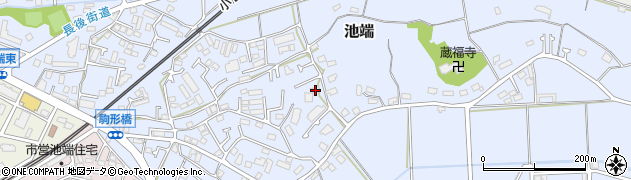 神奈川県伊勢原市池端480周辺の地図