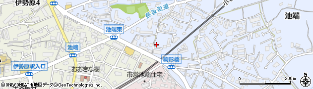 神奈川県伊勢原市池端255周辺の地図