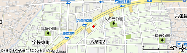 モスバーガー岐阜三里店周辺の地図