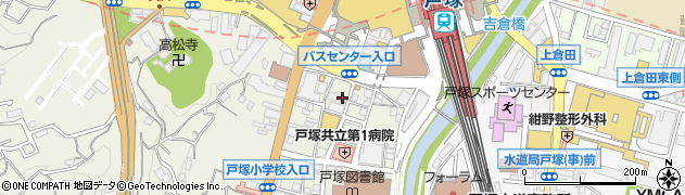 神奈川県横浜市戸塚区戸塚町44-5周辺の地図