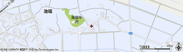 神奈川県伊勢原市池端838周辺の地図