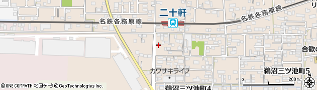 シグマ工業倉庫周辺の地図