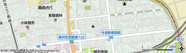 神奈川県藤沢市湘南台6丁目4-27周辺の地図