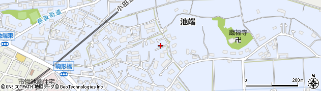 神奈川県伊勢原市池端484周辺の地図