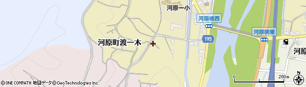 鳥取県鳥取市河原町渡一木122周辺の地図