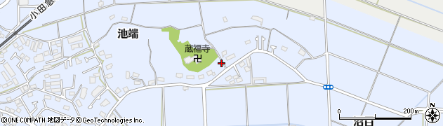 神奈川県伊勢原市池端690周辺の地図