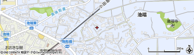 神奈川県伊勢原市池端511周辺の地図