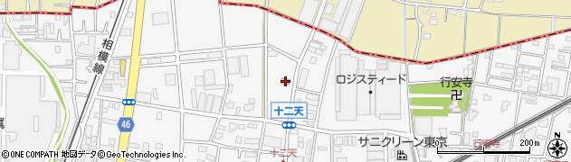 ミニストップ寒川倉見店周辺の地図