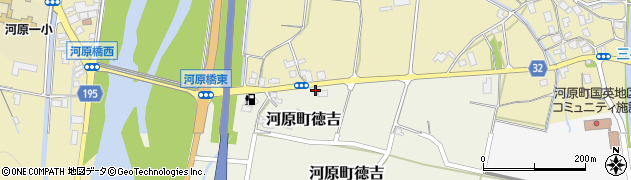 鳥取県鳥取市河原町徳吉270周辺の地図