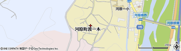 鳥取県鳥取市河原町渡一木64周辺の地図