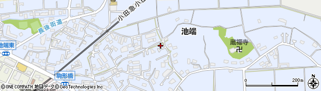 神奈川県伊勢原市池端485周辺の地図