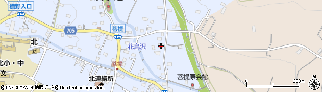 神奈川県秦野市菩提551周辺の地図