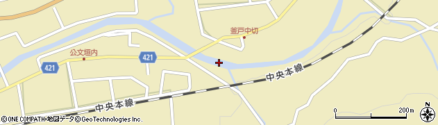 釜戸橋周辺の地図