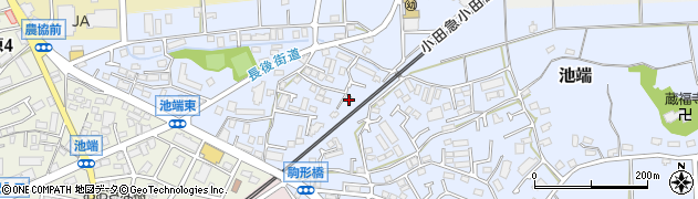 神奈川県伊勢原市池端273周辺の地図