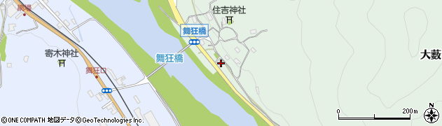 兵庫県養父市八鹿町舞狂287周辺の地図