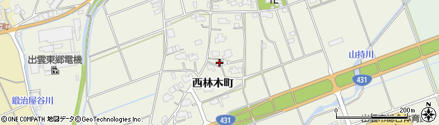 島根県出雲市西林木町112周辺の地図