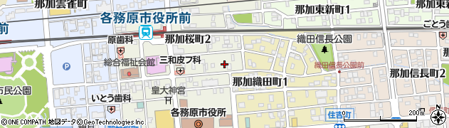 マイスター・コーティング　岐阜中央店周辺の地図