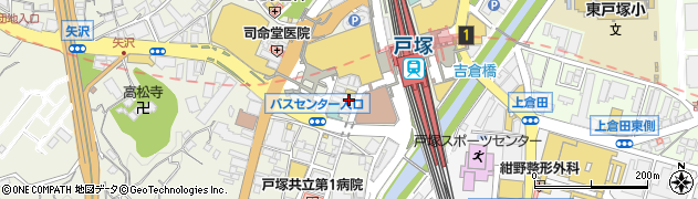 神奈川県横浜市戸塚区戸塚町16-11周辺の地図