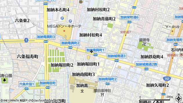 〒500-8469 岐阜県岐阜市加納竜興町の地図