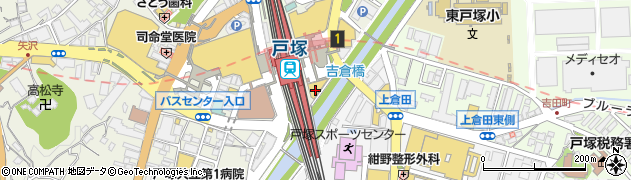 神奈川県横浜市戸塚区戸塚町13周辺の地図