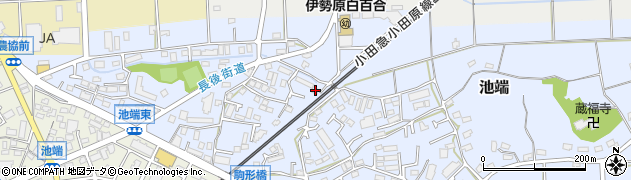 神奈川県伊勢原市池端271周辺の地図