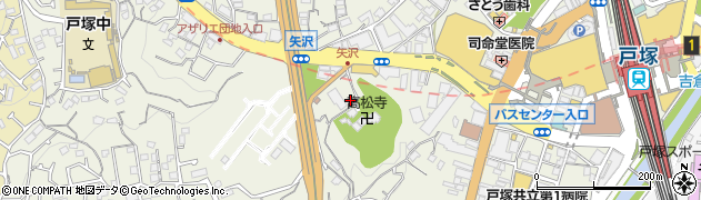 神奈川県横浜市戸塚区戸塚町4859周辺の地図