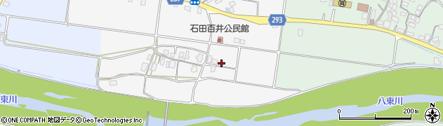 鳥取県八頭郡八頭町石田百井454周辺の地図