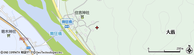 兵庫県養父市八鹿町舞狂340周辺の地図