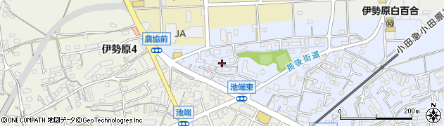 神奈川県伊勢原市池端160周辺の地図