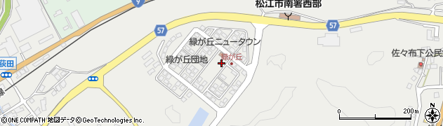 島根県松江市宍道町佐々布296-58周辺の地図