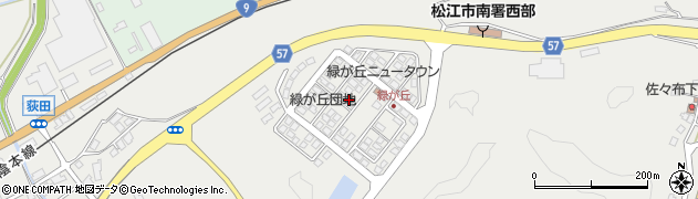 島根県松江市宍道町佐々布296-50周辺の地図