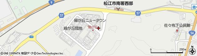 島根県松江市宍道町佐々布296-2周辺の地図