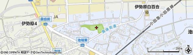 神奈川県伊勢原市池端235周辺の地図