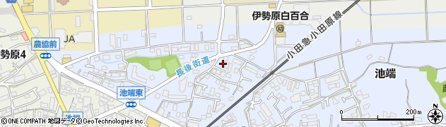 神奈川県伊勢原市池端267周辺の地図