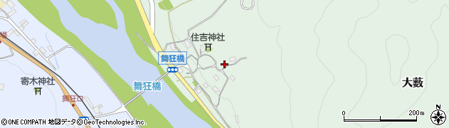 兵庫県養父市八鹿町舞狂253周辺の地図