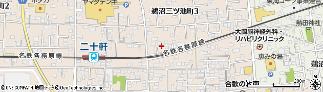 昭和食堂 各務原店周辺の地図