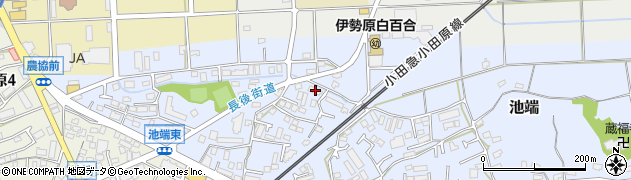 神奈川県伊勢原市池端269周辺の地図
