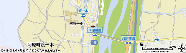 鳥取県鳥取市河原町渡一木268周辺の地図