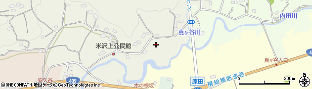千葉県市原市米沢周辺の地図