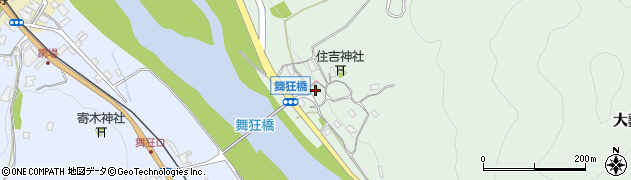 兵庫県養父市八鹿町舞狂29周辺の地図